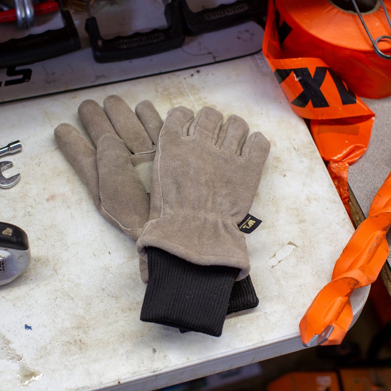 Wells Lamont Men's HydraHyde Insulated Split Leather Winter Work Gloves, X-Large (1196XL) - Image 5